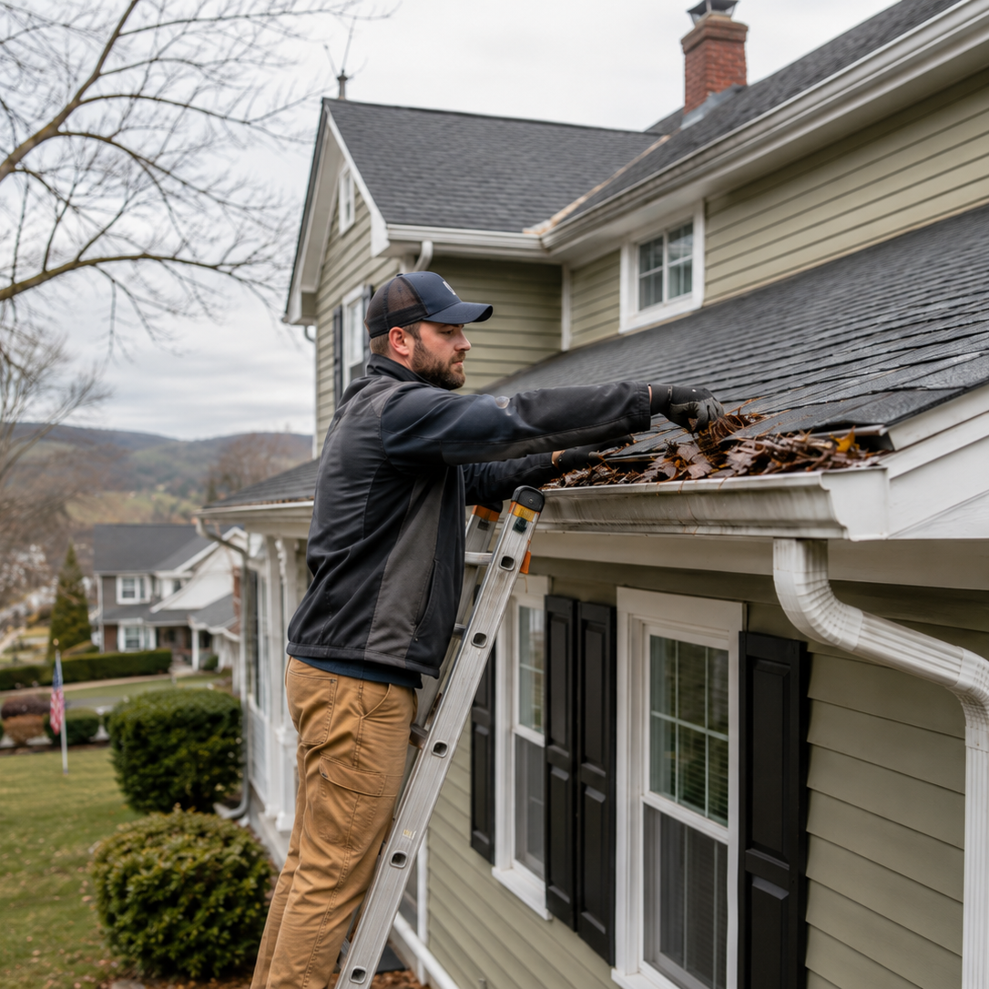 Gutter Maintenance for NEPA Homes: Prevent Water Damage