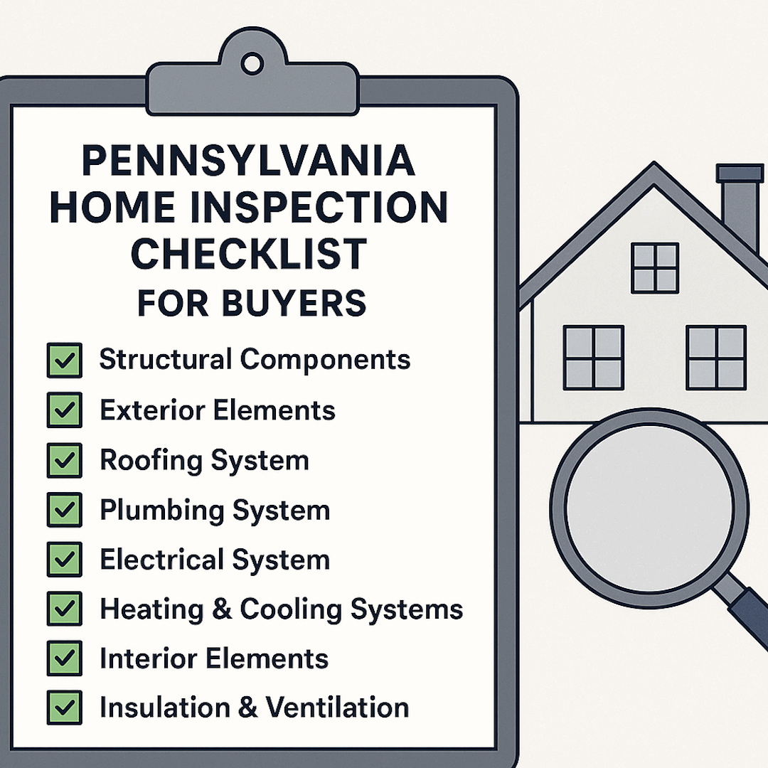 PA Home Inspection Checklist for Buyers | What to Know