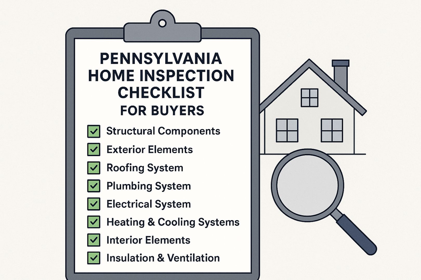 PA Home Inspection Checklist for Buyers | What to Know